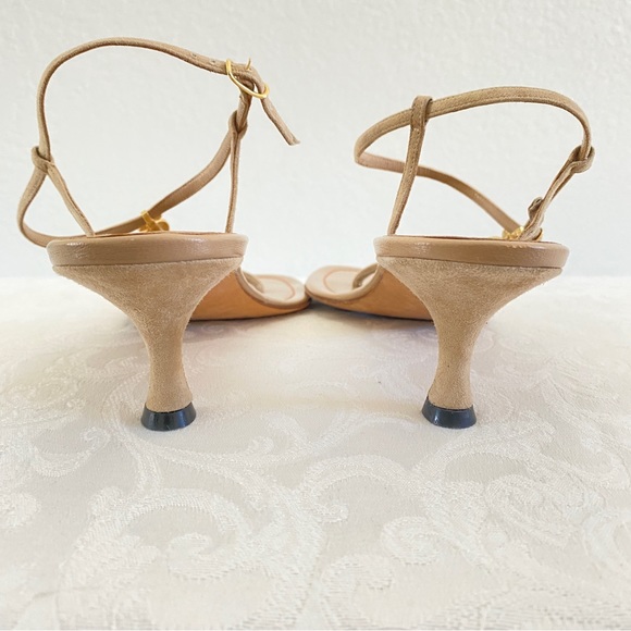 Manolo Blahnik beige thong sandals - Picture 4 of 6